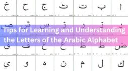 Tips for Learning and Understanding the Letters of the Arabic Alphabet    